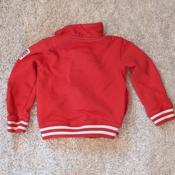 MINI Boden 2-3 years Zip Front Sweatshirt Dog Patch - Picture 4 of 7